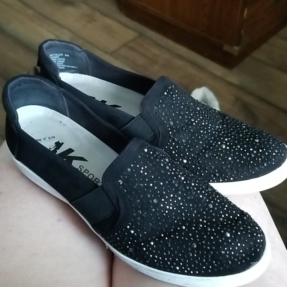 Ann Klein comfy blingy shoes